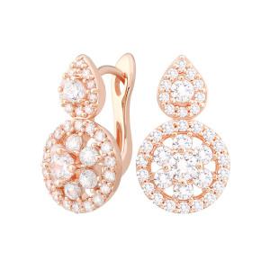 [라울스톤] 14K 골드필드핀 이어링 아벨린 물방울 화려한 여성 패션 데일리 심플 원터