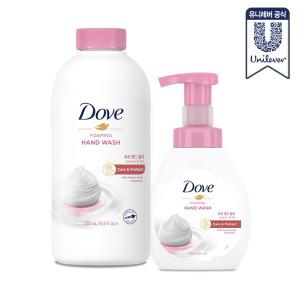 도브 포밍 핸드워시 피치 본품 240ml + 리필 430ml