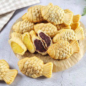 아이사랑 우리밀 통팥 붕어빵 1kg + 슈크림 붕어빵 1kg