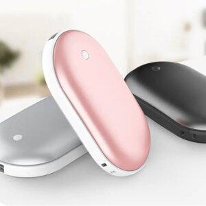 한줌 조약돌 휴대용 핸드워머 충전식 손난로 대용량 보조배터리 핫팩 6600mAh