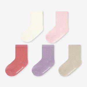 유니프랜드 올데이C 양말(5매입) 아동 키즈 주니어 양말세트