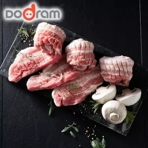 [T감사제] 도드람한돈 칼집 삼겹살 구이용 1kg