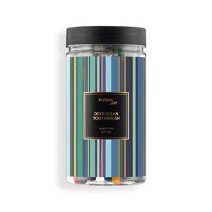 쿤달 딥 클린 탄력 항균 이중미세모 칫솔 탄력모 16입, 1개