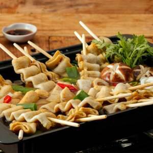 단독구매불가) 연육 83%, 밀가루없는 빨간꼬치어묵 360g 1팩