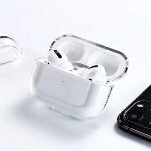 완벽 투명 TPU 범퍼 클리어 에어팟 케이스 모서리 보호 충격 미끄럼  유막현상 방지