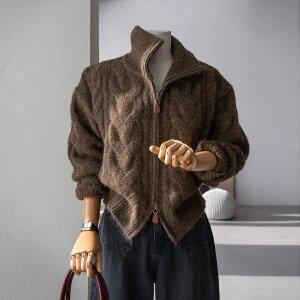 (안나앤모드) note 꽈배기 울 니트 집업[가디건DPY98]