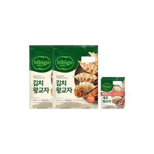 CJ 비비고 김치왕교자 1.05kg, 2개 + 새우왕교자 315g, 2입, 1개