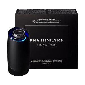 JW생활건강 피톤케어 블랙 피톤치드 차량용 방향제 본품세트(디바이스+리필 카트리지)