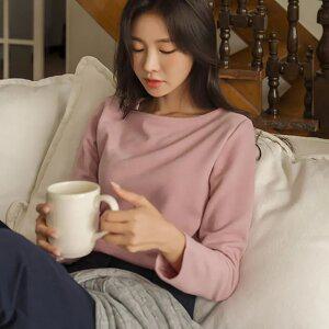 [JUST BETTER] 니콜 보트넥 긴팔티