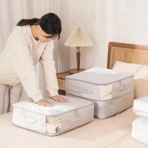 NEW 투명창 제로부피 이불 의류 압축파우치 압축팩 보관 정리함 2size 대형/특대형