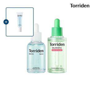 [SET] 토리든 다이브인 저분자 히알루론산 세럼 50ml+밸런스풀 시카 컨트롤 세럼 50ml