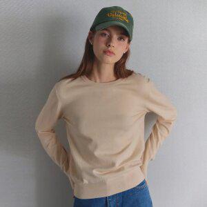 [T감사제]비키~베이직 소매 슬릿 라운드넥 풀오버 (TJUCX9902)