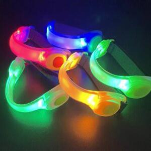 야간 러닝 라이딩 낚시 라이트 LED 밴드 저녁 안전 보호 자전거 런닝 필수 암밴드