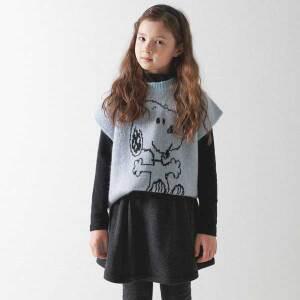 [아이러브제이] P. 스누피 우프 니트 베스트 JUWTO51