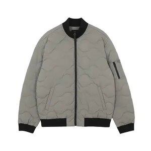 남성) 시보리 하이넥 중경량 다운 점퍼_AM4WWW702-KA