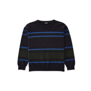 [STCO] [찰떡니트] 네이비 소프트 안티필링 라운드 니트-SKTTC07NMN