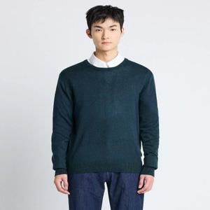 [STCO] [BLACK LABEL] 젠틀맨 울혼방 니트 그린 (베이직핏)-SKTUZ03NSE