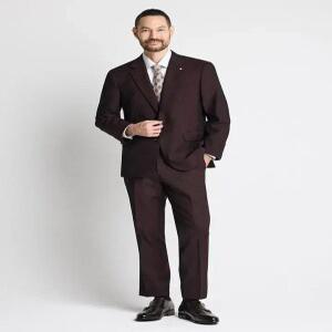 [STCO] ITALY MARLANE 울스트레치 수트 셋업_와인 (클래식핏)-SSJTC93CSA_SSLTC93CSA