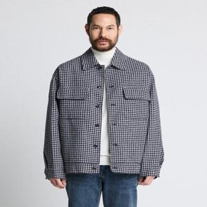 [STCO] 핸드메이드 울 블루종_하운드투스 (오버핏)-SCTTD11OCN