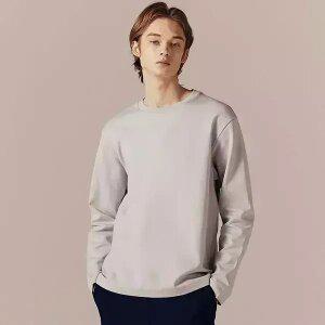 [지오다노] 023504 폰테 크루넥 긴팔 티셔츠