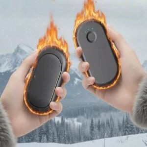 MAX 듀얼 마그네틱 발열 핫팩 3단계 온도 조절 컴팩트 포켓형 손난로 충전식 핸드워머