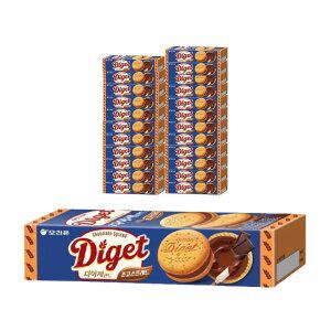 오리온 다이제샌드 초코스프레드 98g, 24개