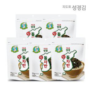 지도표성경김 고소한 참돌자반 70g 5봉