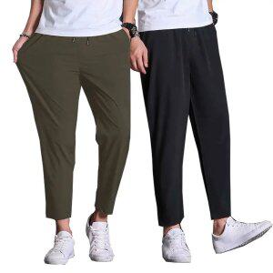 P801 슬랙스밴딩 9부팬츠