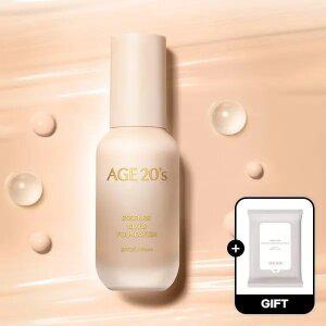 (40%+7%묶음/+클렌징티슈)에이지투웨니스 에센스 글로우 파운데이션