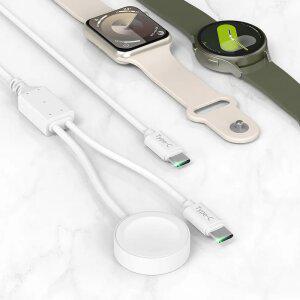 모락 2IN1 갤럭시 애플 듀얼워치 무선 충전기 MR-EM-DUAL