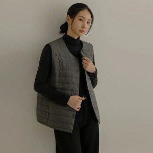 [엘리시아] 30% 12월 특가 [MADE] 에큰 덕다운 패딩 베스트