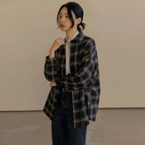 [엘리시아] 30% 12월 특가 [MADE] 노엔 빈티지 포켓 체크 NB