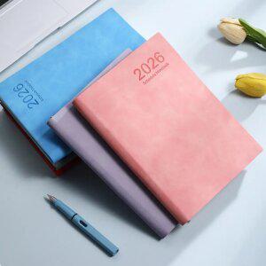 2026 다이어리 새해 선물 달력 A5 가죽 일기장 데일리