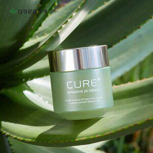 [10%+카드12%] 김정문알로에 큐어 인텐시브 2x크림 50g 2개