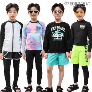 [로로샤] 남아 아동 유아 주니어 수영복 래쉬가드 워터레깅스 선글라스 물놀이 준비