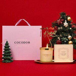 코코도르 감성무드 캐러셀 캔들홀더 + 소이캔들S 선물세트