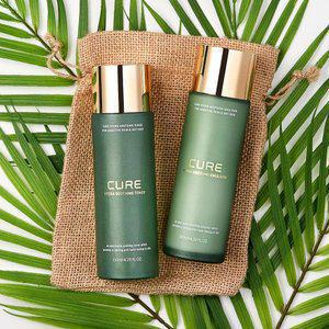 [10%+카드12%] 김정문알로에 큐어 하이드라 수딩 토너+에멀전 130ml