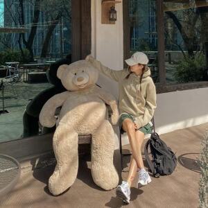 [시크릿라벨] [굿퀄리티/예쁜핏] 자수후드티셔츠