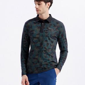 [톨비스트] (남성)전판 까모 패턴 폴로형 티셔츠_GADW0-MKL301_TBL