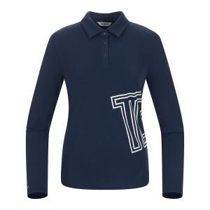 [톨비스트] (여성)TB 빅로고 카라 티셔츠_GACW0-WKL050_DBL