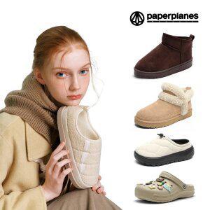 [페이퍼플레인&SNRD]겨울 BEST 신상 털 운동화 스니커즈 슬립온 패딩슈즈 방한화