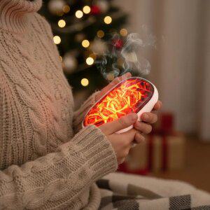 따끈따끈 대용량 손난로! 불멍 손난로 대용량 보조배터리(10,000mAh)