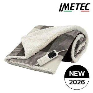 [이메텍] NEW 프리미엄 양털 전기담요 온열담요 전기이불 GOK-189(그레이체크)