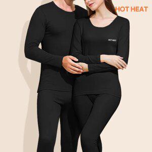 [상+하세트] 핫히트 발열내의 상의 하의 SET 남녀공용 겨울 내복 빅사이즈 피치기모 발