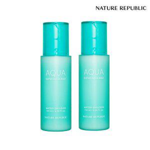 [네이처리퍼블릭] 1+1 슈퍼 아쿠아 맥스 수분 에멀젼 130ml
