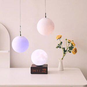 루나 돌아가는 달 무드등 수유등 수면등 온도계 습도계 알람시계