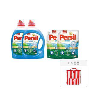 퍼실 엑스퍼트 실내건조 2.7L, 2개 + 리필 1.8L, 2개 + 증정(헨켈 쿨러백, 1개)