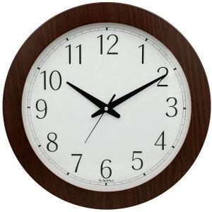 바이텐플러스 국산 무소음 원목 벽시계 사무실 교실 거실 벽걸이 인테리어 40cm 브라운