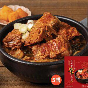 집밥장인 참이맛 40년전통 불 감자탕 레드 1.2kg x 5개 + 라면사리 2개