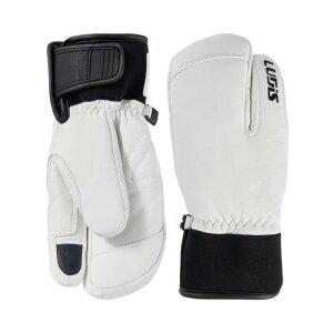 루디스 스노우프로 LUP01JG01 화이트 주니어 스키 보드 삼지 방한 가죽 장갑